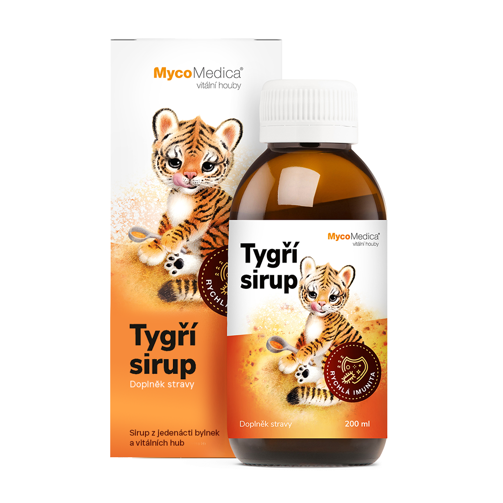 Płynny suplement diety dla dzieci Tiger - odporność.