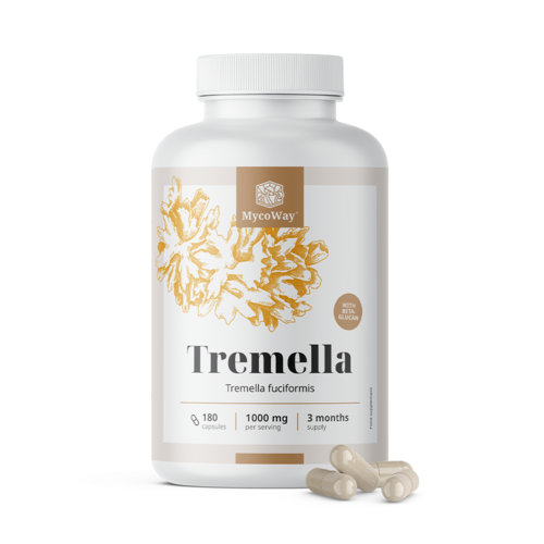 Tremella 1000 mg – wyciąg, 180 kapsułek