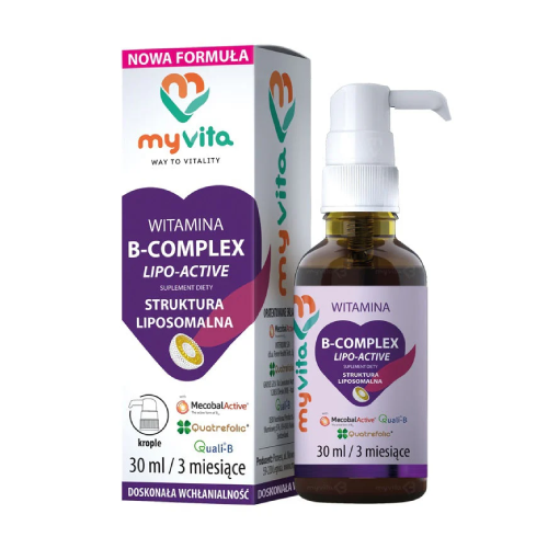 Liposomalna witamina B-Complex ACTIVE, 30 ml