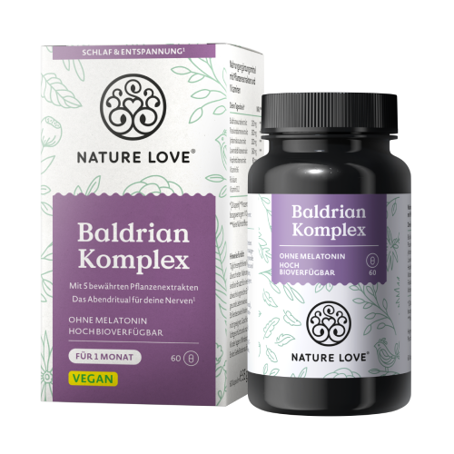 Kompleks z kozłkiem lekarskim, 60 kapsułek