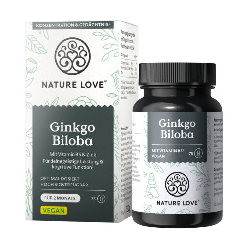 Ginko biloba 75 mg, 75 kapsułek