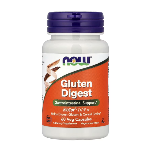 Gluten Digest – kompleks enzymów, 60 kapsułek