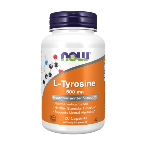 L-tyrozyna 500 mg, 120 kapsułek