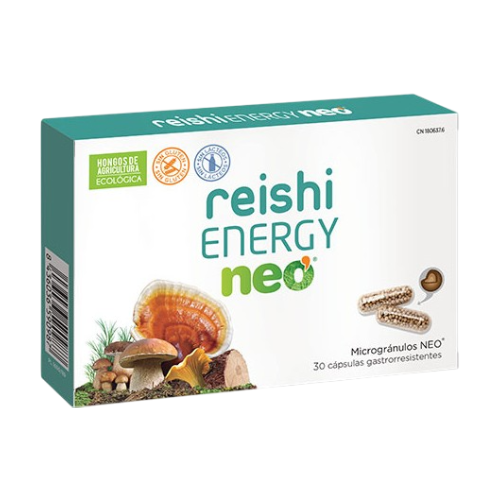 Reishi Energy Neo – kompleks z zielem Damiana, 30 kapsułek