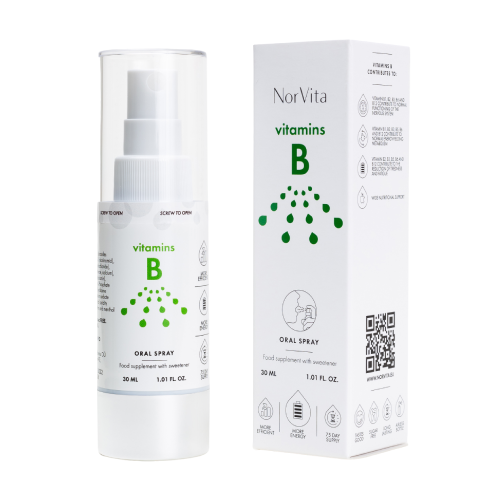 Witamina B-Kompleks – spray wegański