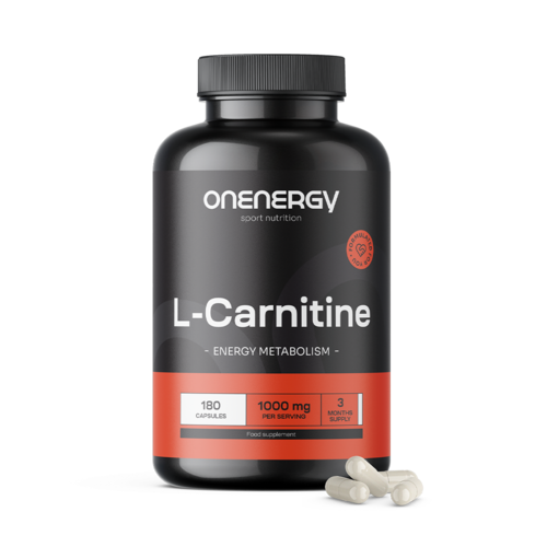 L-karnityna 1000 mg, 180 kapsułek