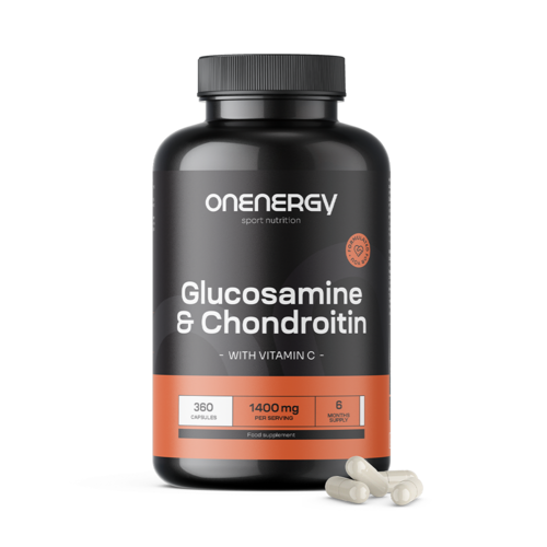 Glukozamina + chondroityna 1400 mg, 360 kapsułek