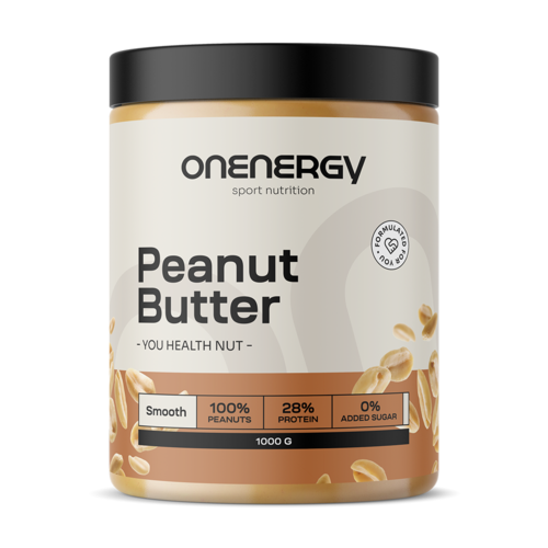 Krem z orzeszków ziemnych – gładki, 1000 g