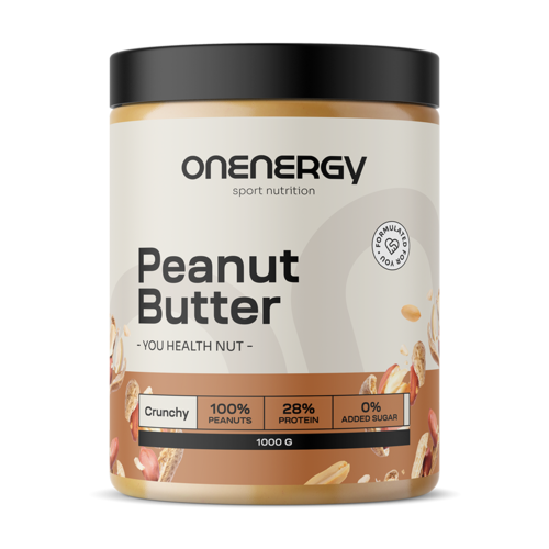 Krem z orzeszków ziemnych – z kawałkami, 1000 g