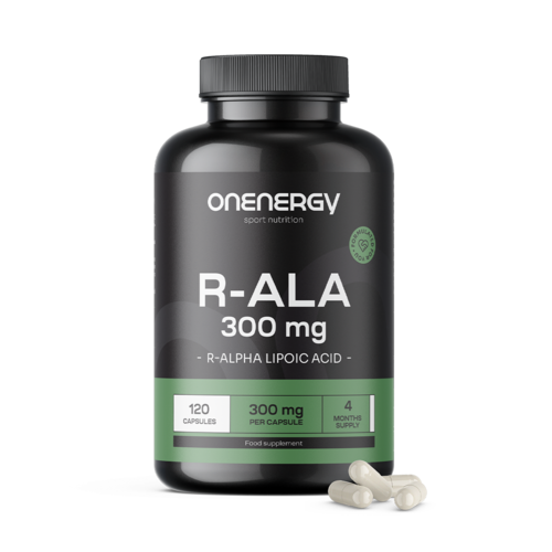 R-ALA – kwas R-alfa-liponowy 300 mg, 120 kapsułek
