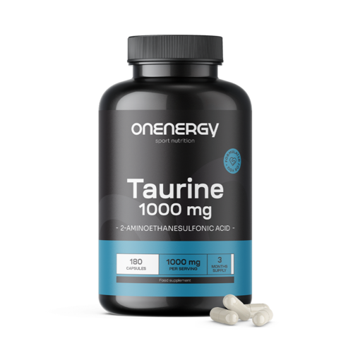Tauryna 1000 mg, 180 kapsułek