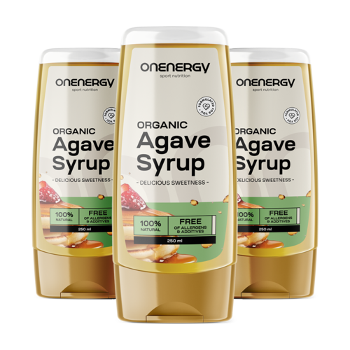3x BIO Syrop z agawy, razem 750 ml