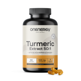 Kurkuma 500 mg - ekstrakt, 180 kapsułek