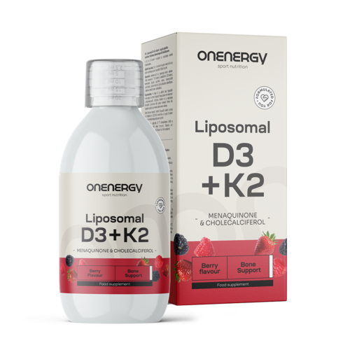 Liposomalna witamina D3 + K2, 250 ml