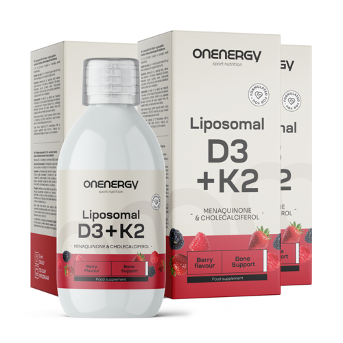 3x Liposomalna witamina D3 + K2, razem 750 ml