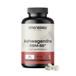 Ashwagandha KSM-66®, 180 kapsułek
