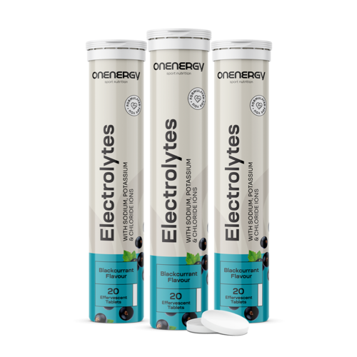 3x Elektroliti - tabletki musujące, razem 60 tabletek musujących