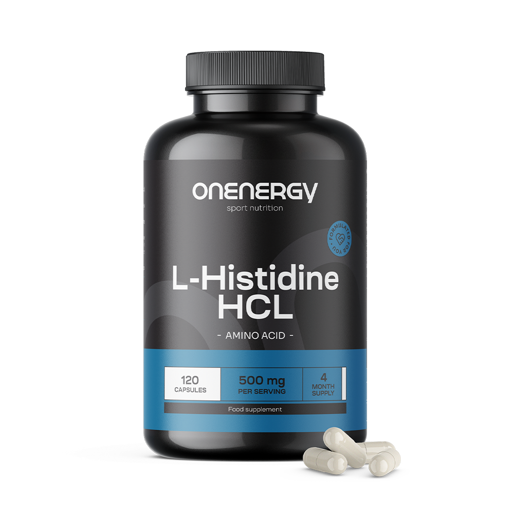 L-histydyna HCL 500 mg
