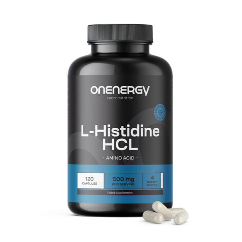 L-histydyna HCL 500 mg, 120 kapsułek