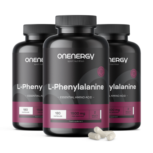 3x L-fenyloalanina 1500 mg, razem 540 kapsułek