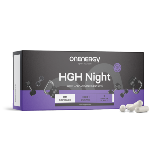 HGH Night – Natural HGH Booster, 60 kapsułek