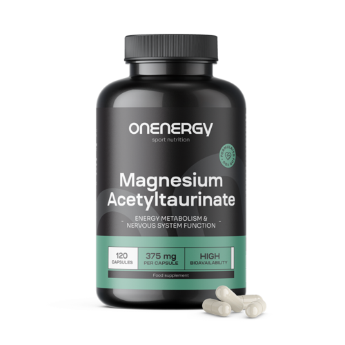 Taurynian acetylu magnezu, 120 kapsułek