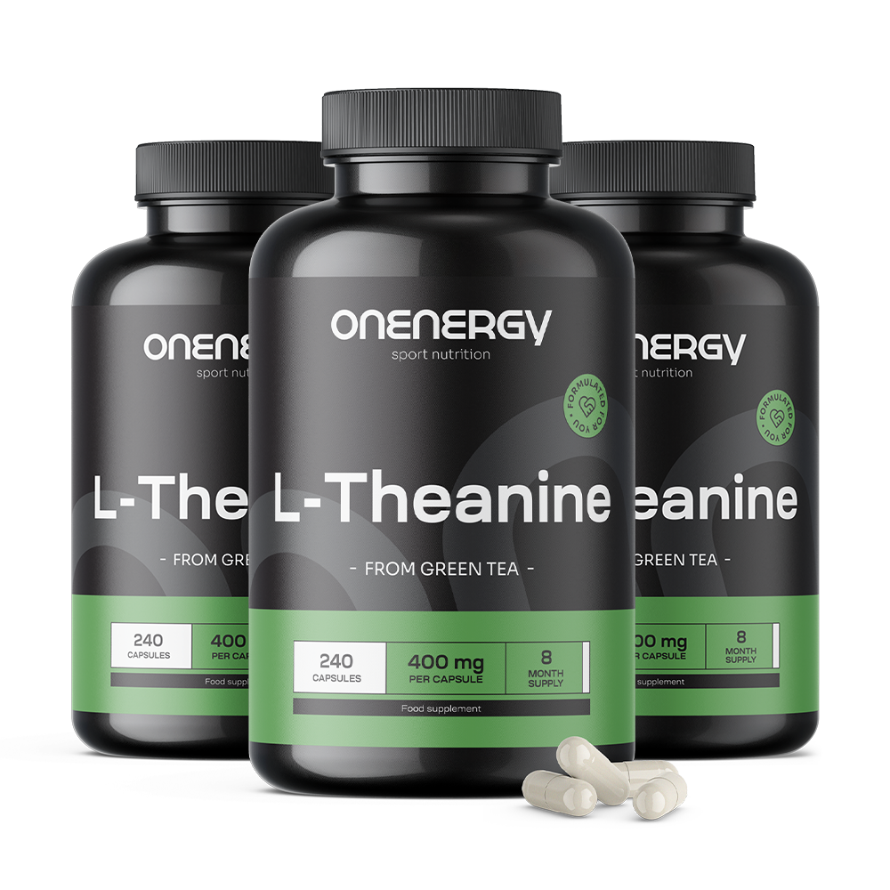 3x L-teanina 400 mg L-teanin 400 mg