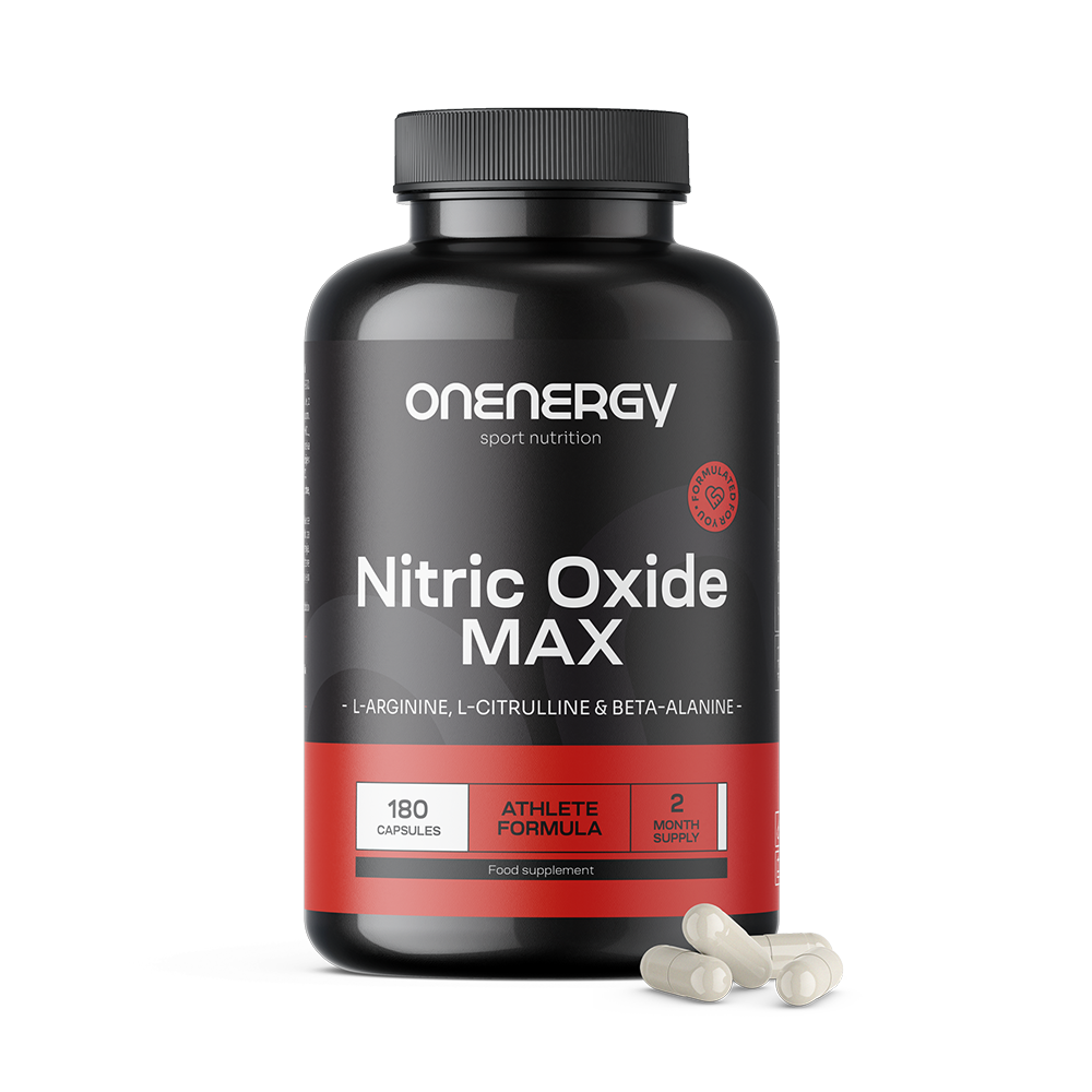 Nitric Oxide Max – kompleks z argininą, cytruliną i beta-alaniną