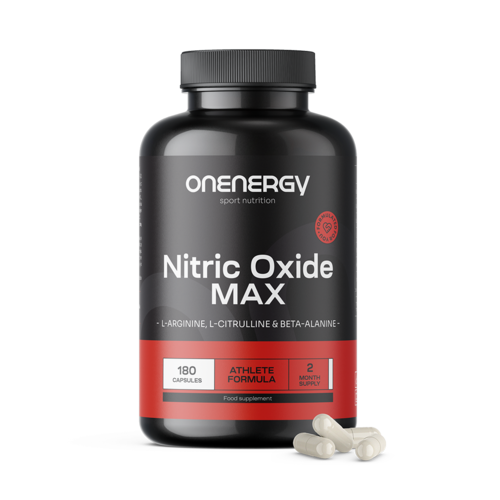 Nitric Oxide Max – kompleks z argininą, cytruliną i beta-alaniną, 180 kapsułek