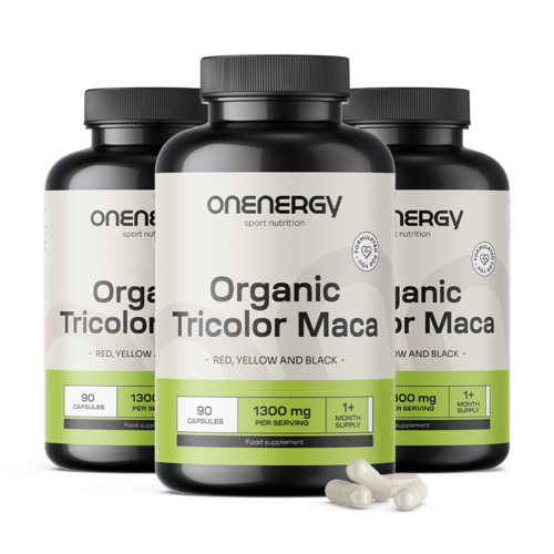 3x BIO Maca Tricolor, razem 270 kapsułek