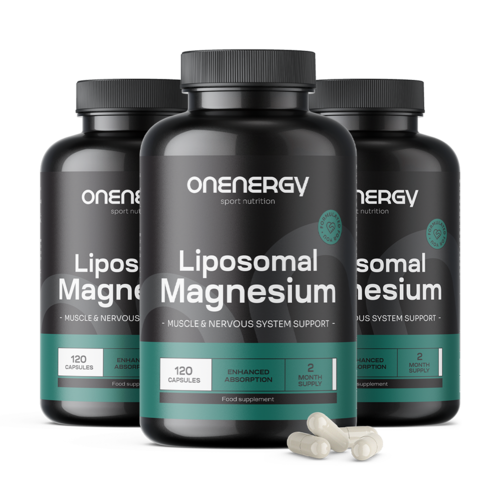 3x Magnez Liposomalny, razem 360 kapsułek