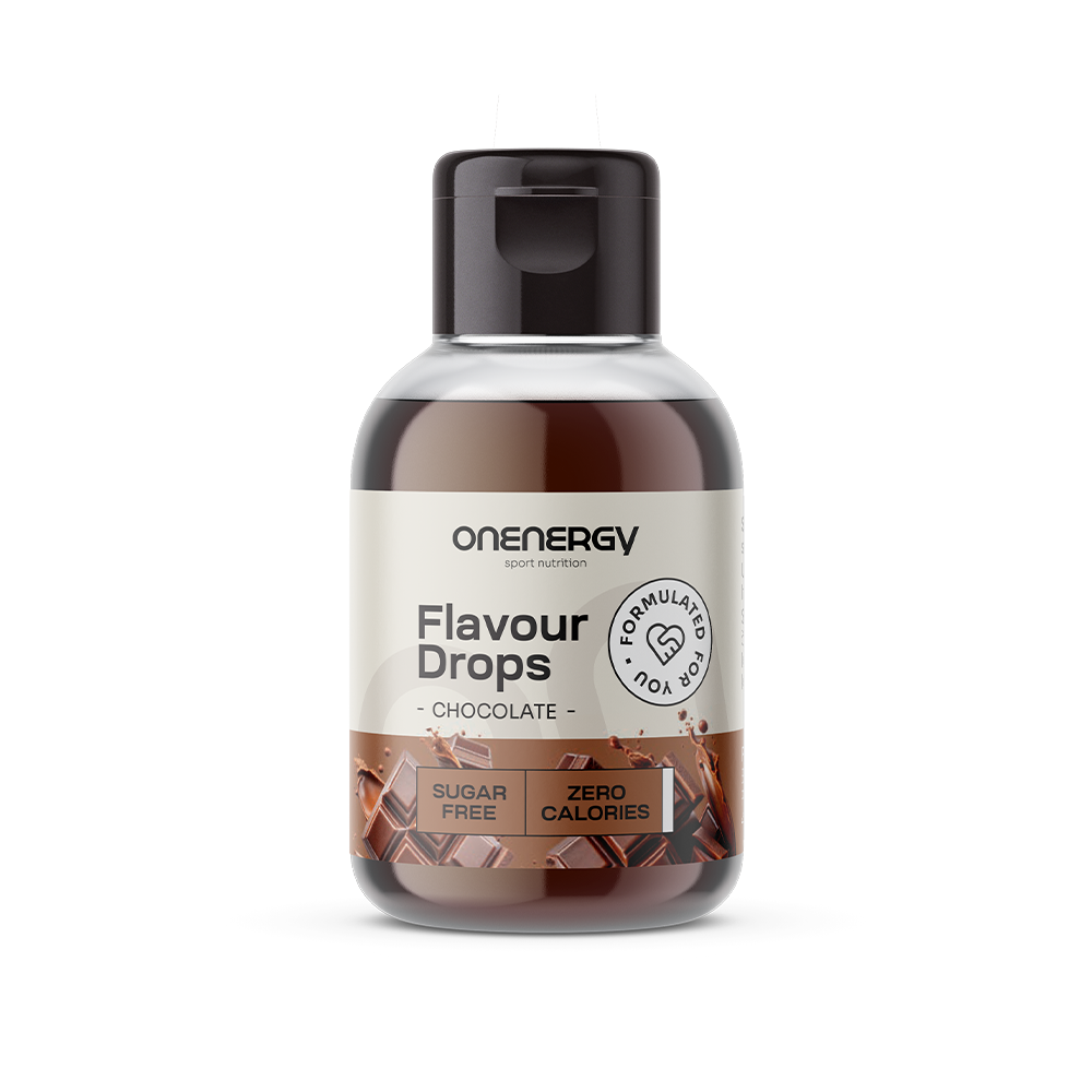 Flavour Drops krople z substancją słodzącą – czekolada