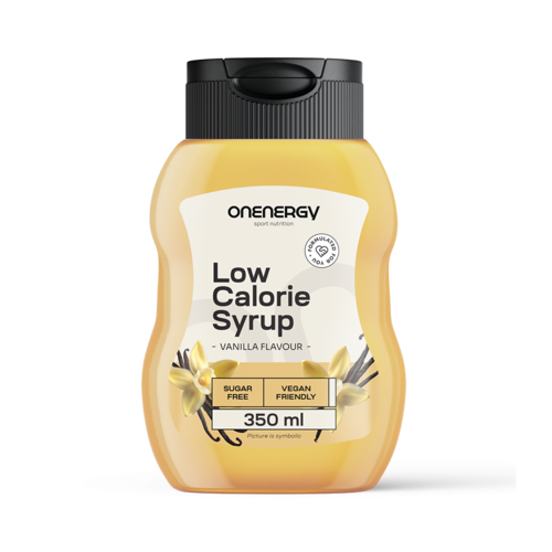 Niskokaloryczny syrop ze słodzikiem – wanilia, 350 ml