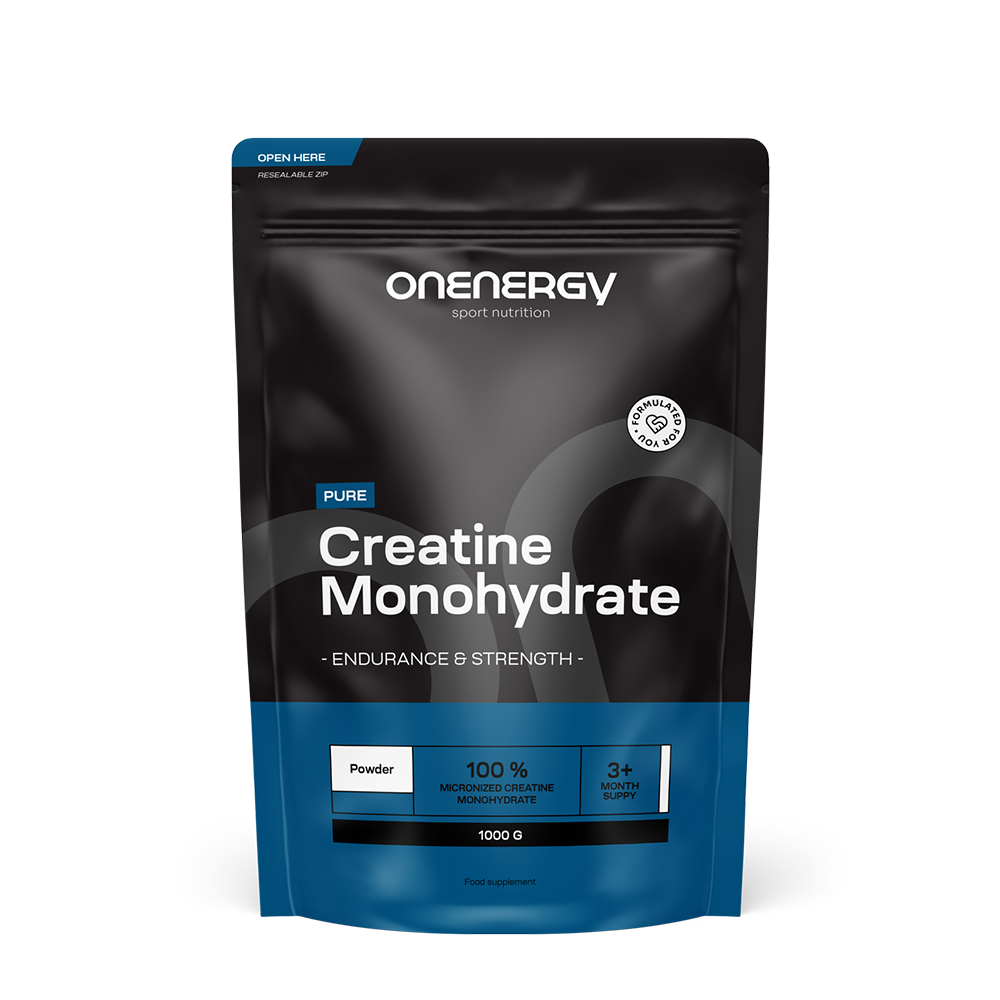 100 % monohydrat kreatyny w proszku