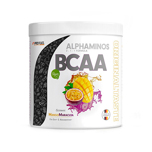 Wegańskie Alphaminos BCAA 2:1:1 - mango i marakuja.