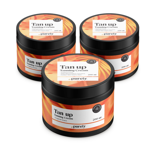 3x Tan up balsam do opalania – tropic, razem 600 ml