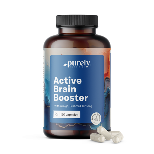 Active Brain Booster – wsparcie funkcji poznawczych, 120 kapsułek