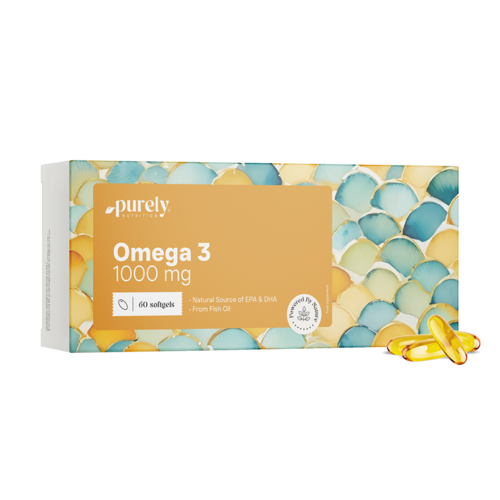 Omega-3 1000 mg - z oleju rybnego, 60 miękkich kapsułek