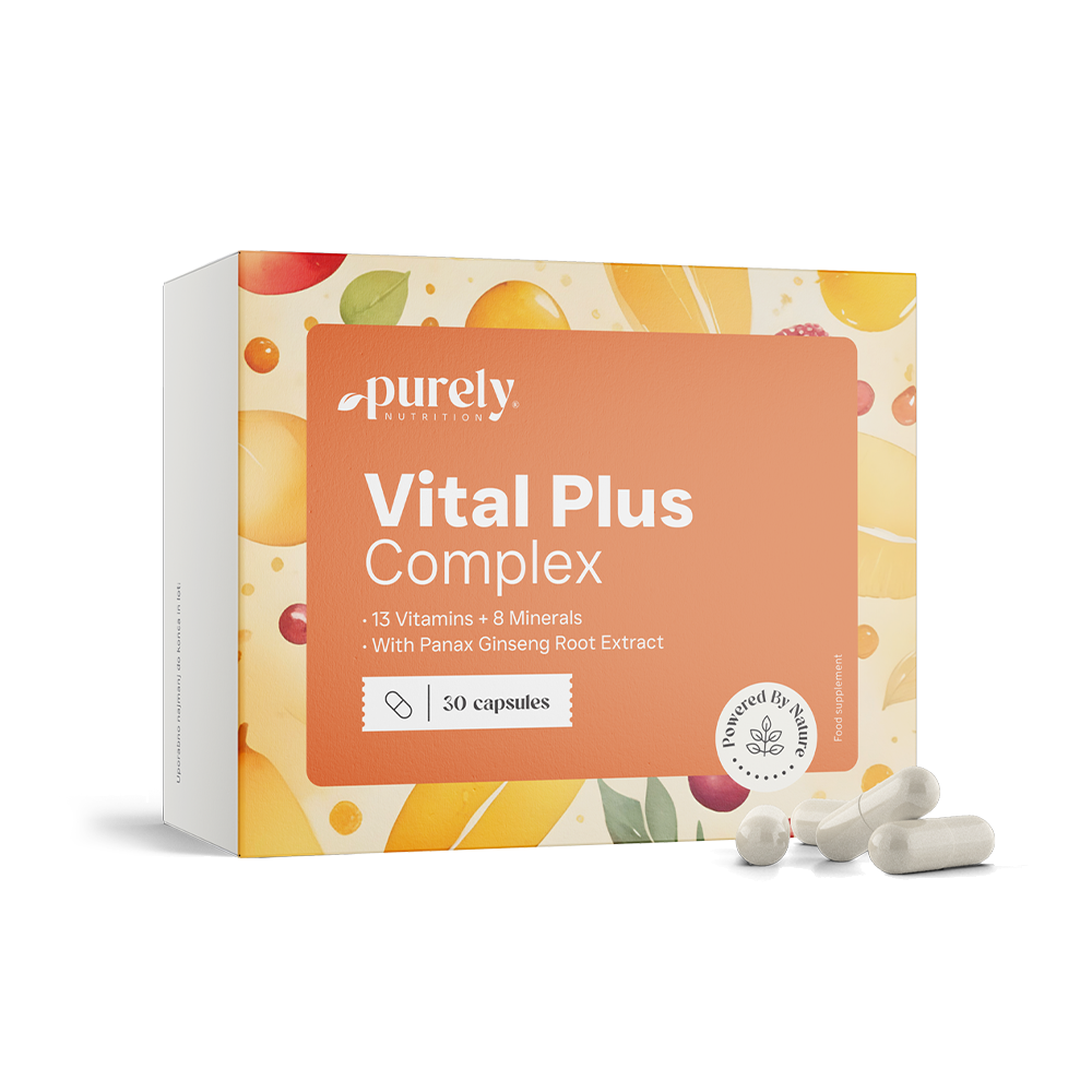 Vital Plus Complex - multivitaminy i minerały z żeń-szeniem