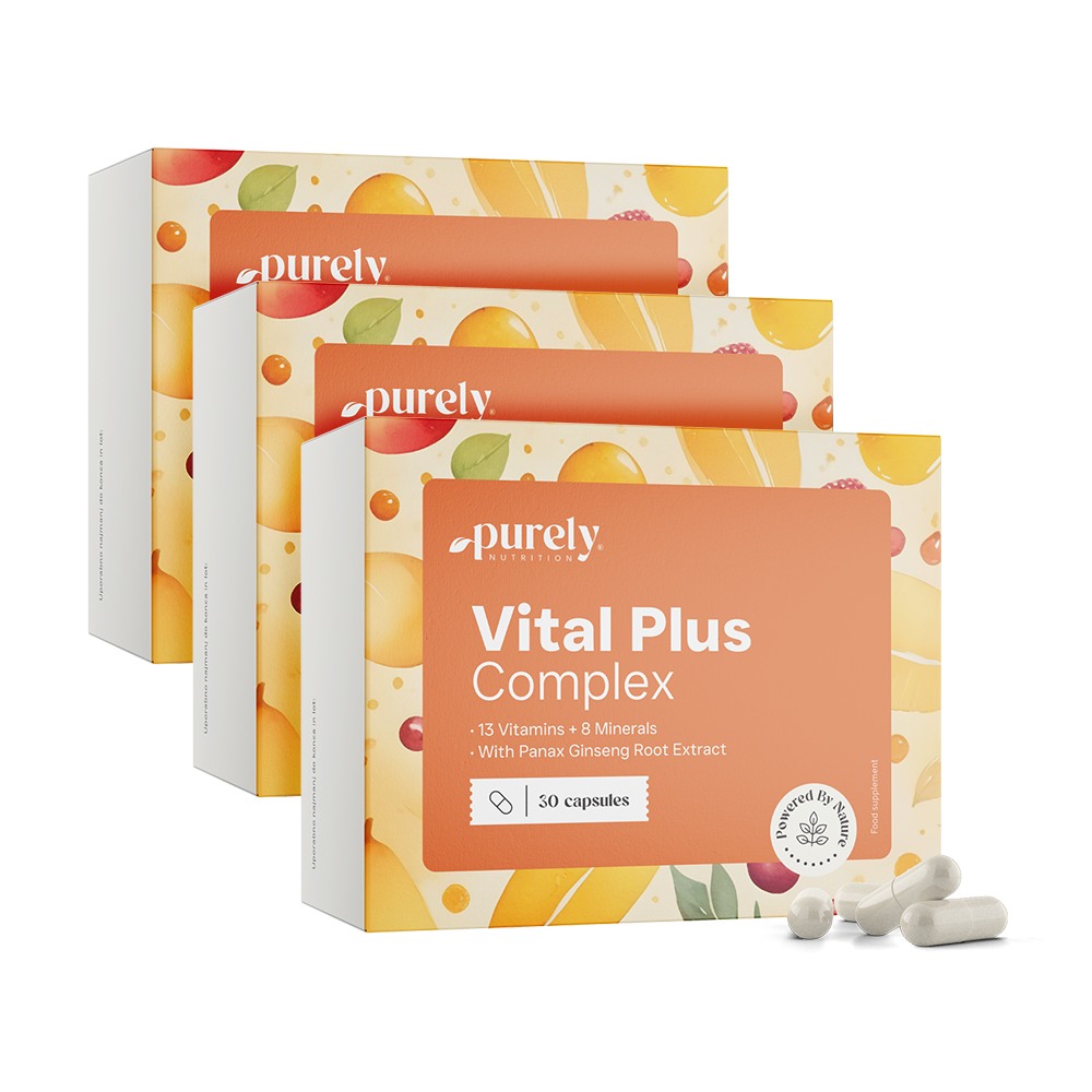 Vital Plus Complex - multivitaminy i minerały z żeń-szeniem