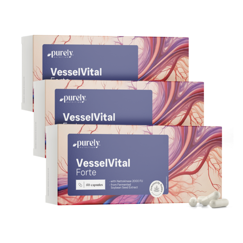 3x VesselVital Forte, razem 180 kapsułek