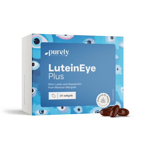 LuteinEye Plus – kompleks z luteiną i zeaksantyną, 30 miękkich kapsułek