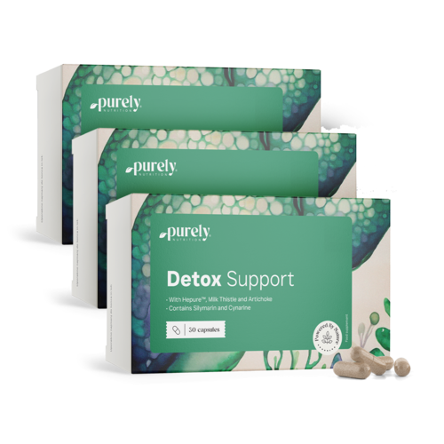 3x Detox Support – kompleks z karczochem i ostropestem plamistym, razem 90 kapsułek