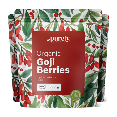 3x BIO Jagody goji, razem 3000 g