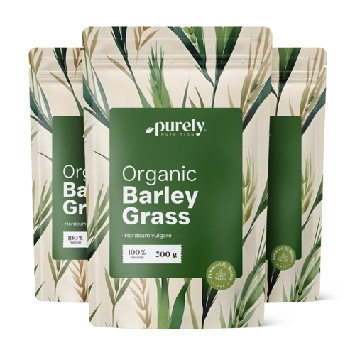 3x BIO Trawa jęczmienna, razem 1500 g