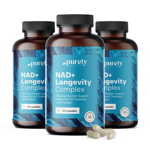 3x NAD+ Longevity Complex, razem 180 kapsułek