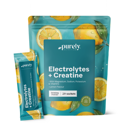 Elektrolity z kreatyną – cytryna, 20 saszetek