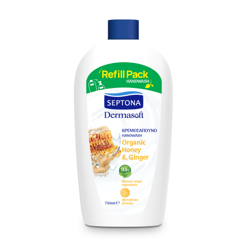 Mydło do rąk Dermasoft – Miód i Imbir