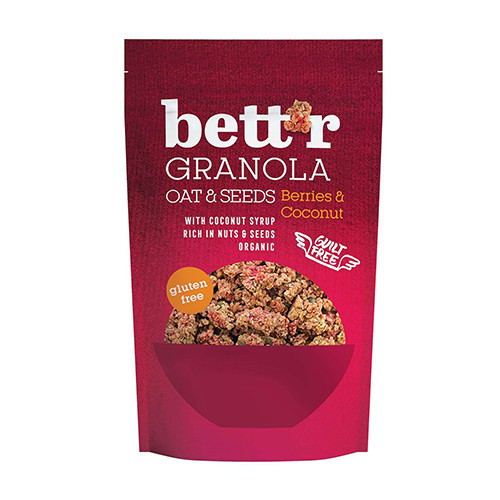 BIO Granola - owoce leśne i kokos