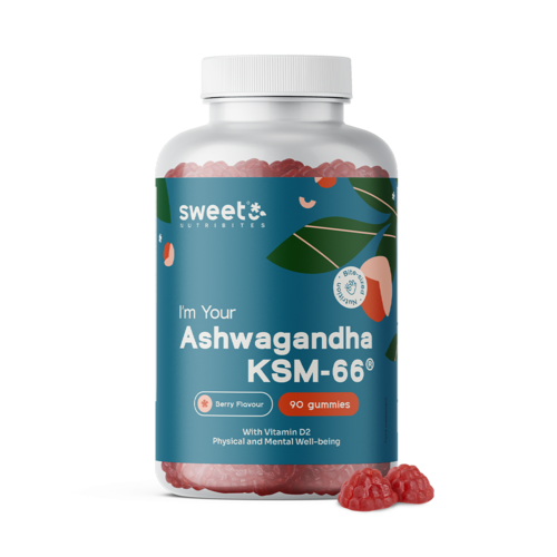 Ashwagandha KSM-66 300 mg, 90 żelek